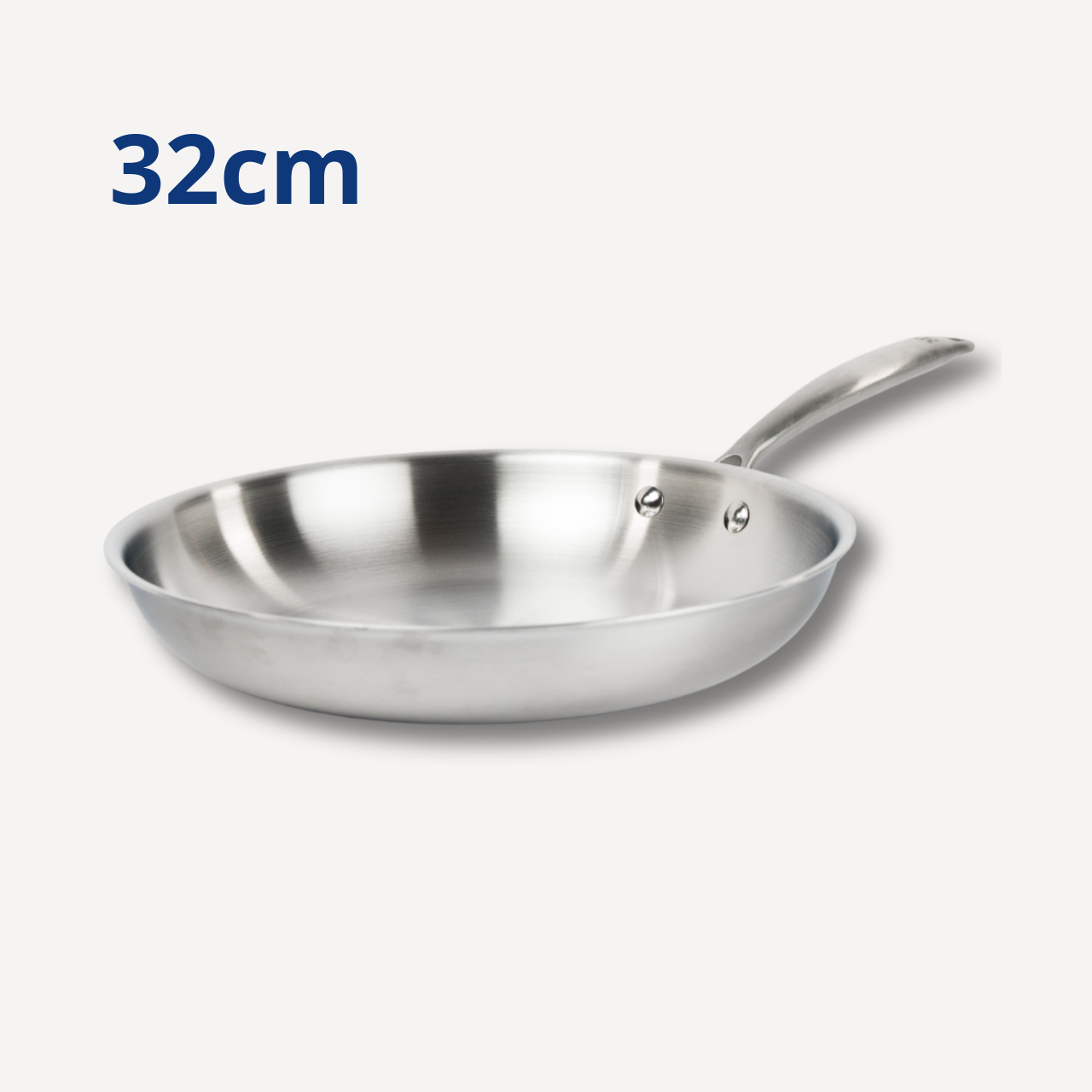 Poêle Inox - 32cm