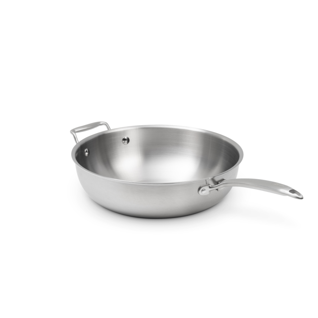 Wok en inox