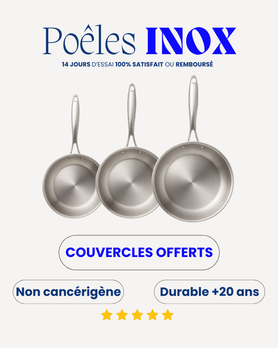 Poêle Inox